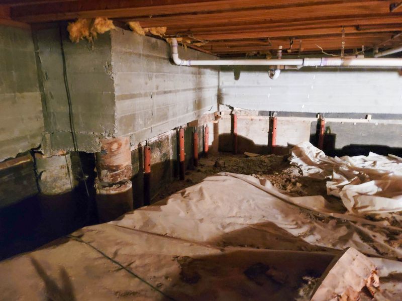 Crawlspace Water Restoration detail