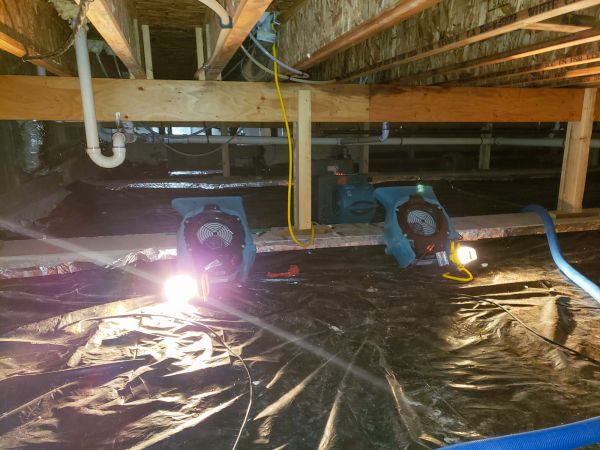 Crawlspace Water Removal in Gilbert